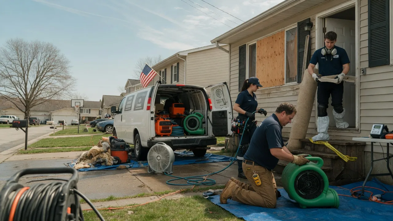 Water Damage Restoration in Kents Store, VA near me